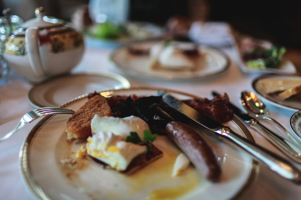 Breakfast at the Shangri La Singapore